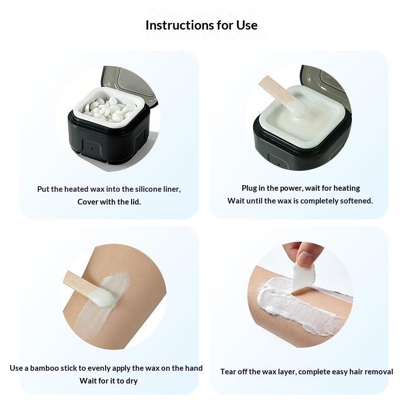Wax Melting Pot - Mini Wax Heater Machine Siliconen Kom