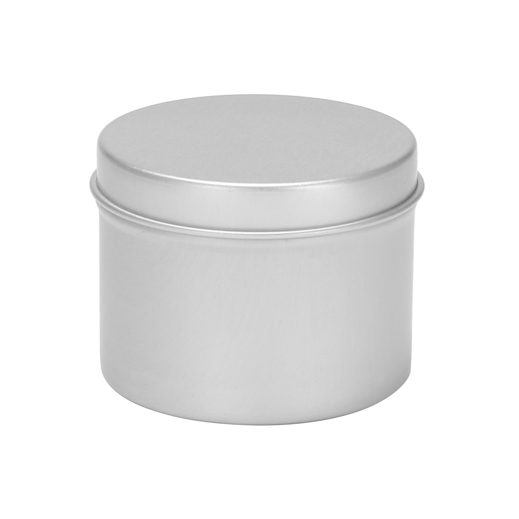 Black Tin Candle - 48-pack ronde metalen blikken doos, kaarsenblik,