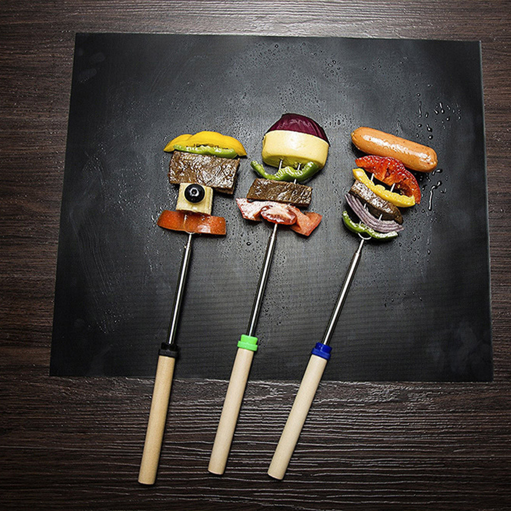 Heat Resistant Mat - 3 stuks hittebestendige antiaanbak BBQ grillmatten