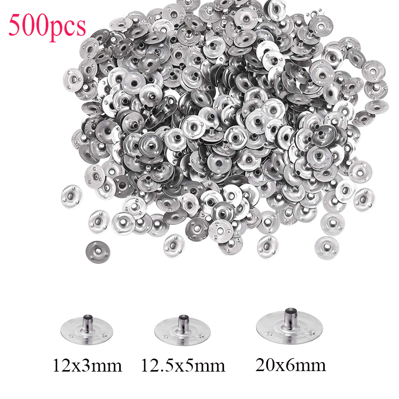 Candle Supplies Wholesale - 500 Stuks Kaarsenlont Metalen Sustainer Tabs