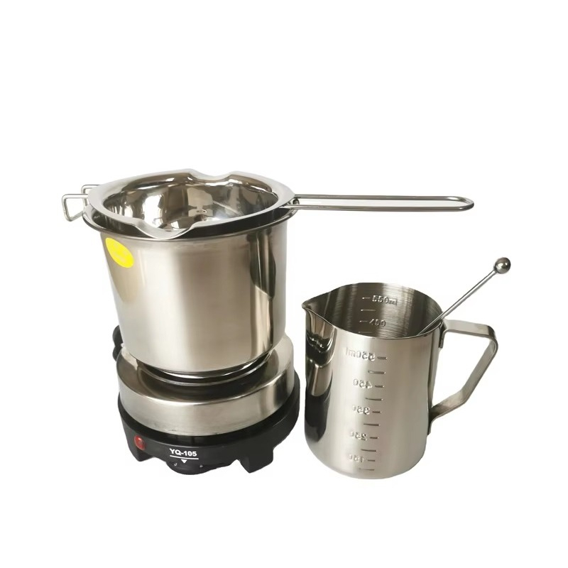 Wax Melting Pot - Waterdichte waspot, smeltwaspot, roestvrijstalen menglepel, maatbeker,