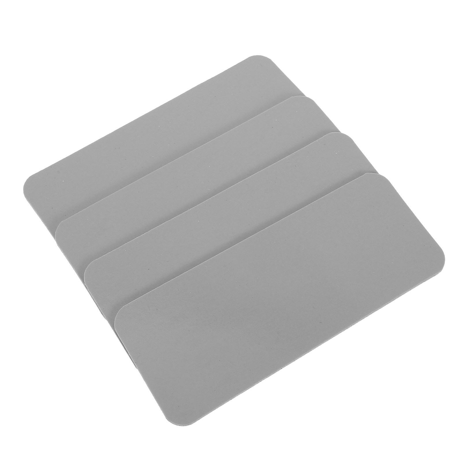 Heat Resistant Mat - 4-delige hittebestendige siliconen schuim persmat voor
