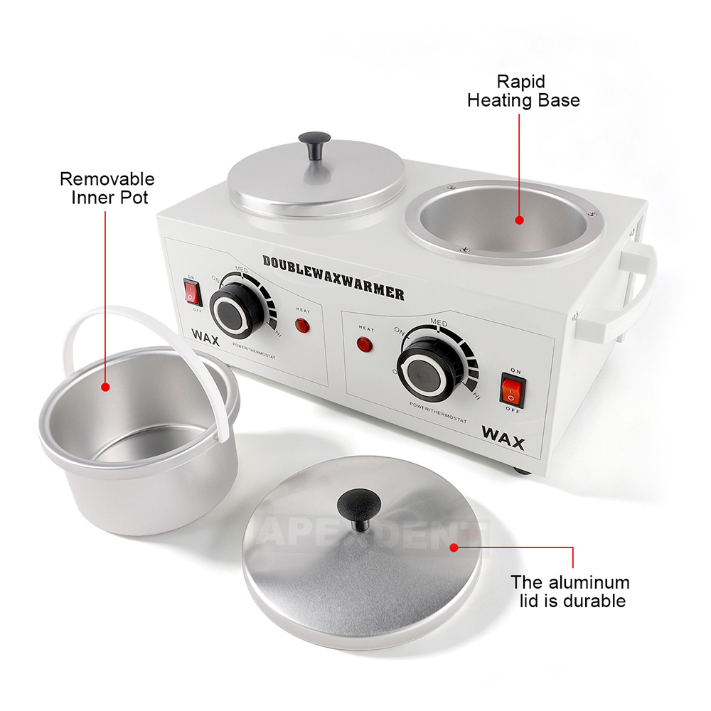500CC Dubbele Pot Wax Smeltmac - Wax Melting Pot recensie en prijs