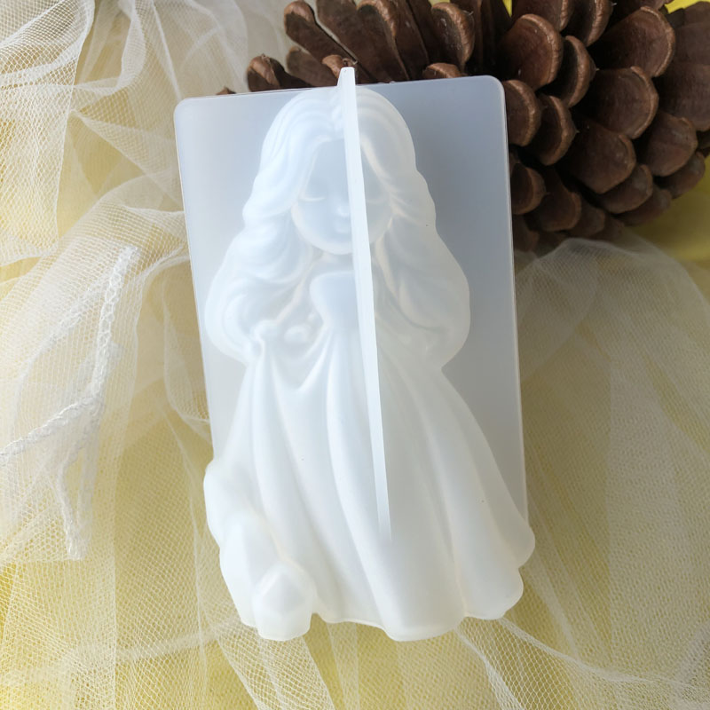 3D Schattige Prinses Siliconen - Candle Supplies Wholesale recensie en prijs