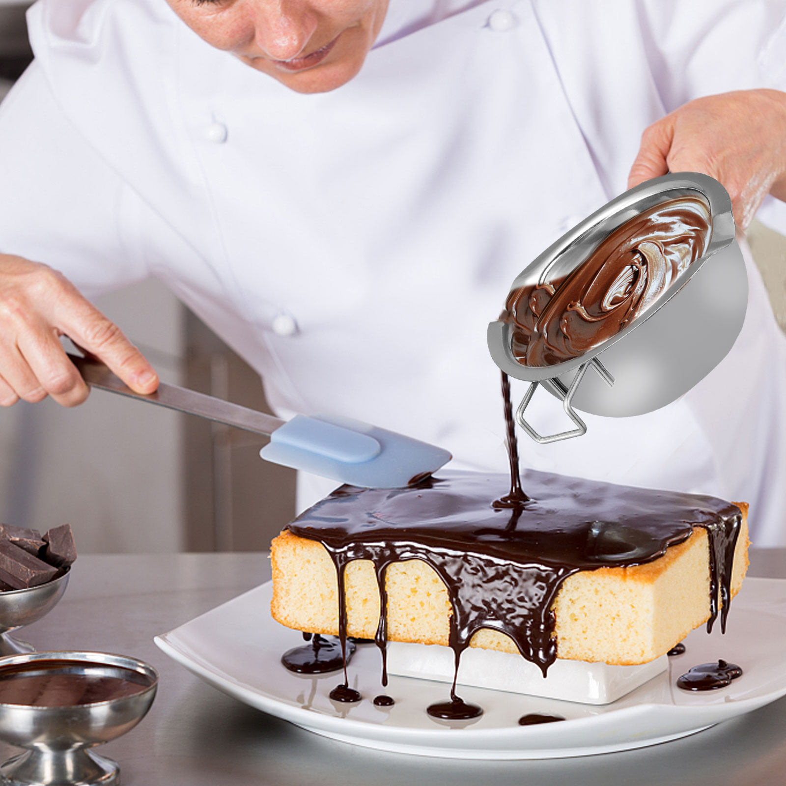 1Set Dubbele Ketelpan Hoge Kwa - Wax Melting Pot recensie en prijs