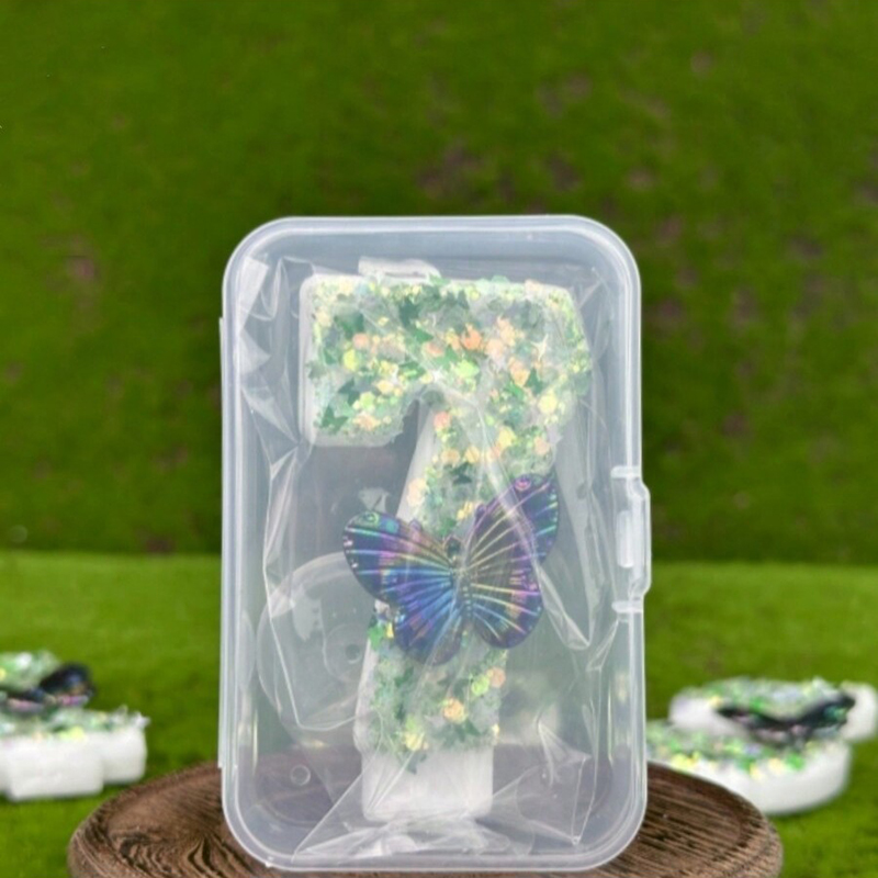 1Pc Groene Pailletten Nummer 0 - Candle Supplies In recensie en prijs